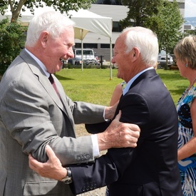 Inauguration du lieu de travail du commissaire du Yukon