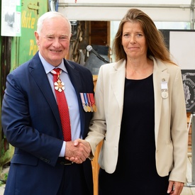 Cérémonie de remise inaugurale de la Médaille polaire