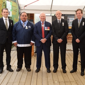 Cérémonie de remise inaugurale de la Médaille polaire