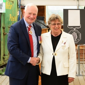 Cérémonie de remise inaugurale de la Médaille polaire