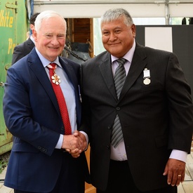 Cérémonie de remise inaugurale de la Médaille polaire