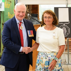 Cérémonie de remise inaugurale de la Médaille polaire