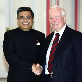 Présentation de lettres de créance