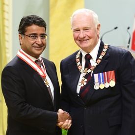 Cérémonie d'investiture de l'Ordre du Canada