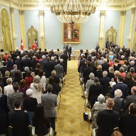 Cérémonie d'investiture de l'Ordre du Canada
