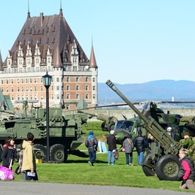 Fête automnale à La Citadelle de Québec