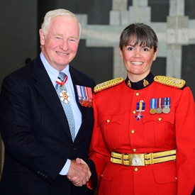 Remise de distinctions honorifiques à la Citadelle de Québec