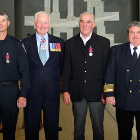Remise de distinctions honorifiques à la Citadelle de Québec