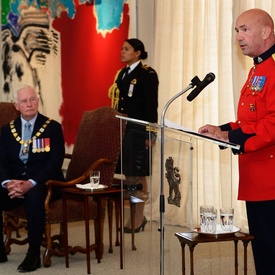 Honours Ceremonies at the Citadelle of Québec