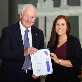 Caring Canadian Award Presentation at the Citadelle of Québec