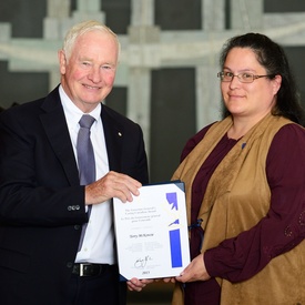 Caring Canadian Award Presentation at the Citadelle of Québec