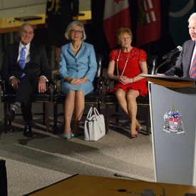 Presentation of the Key to the City to the Chief Justice of Canada