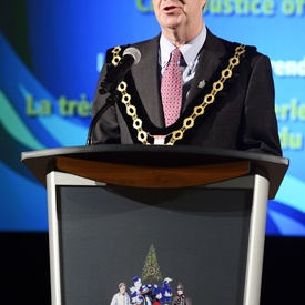Presentation of the Key to the City to the Chief Justice of Canada