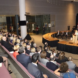 Presentation of the Key to the City to the Chief Justice of Canada