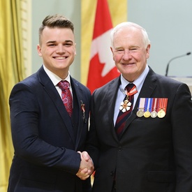 Inaugural Presentation Ceremony of the Medal for Volunteers