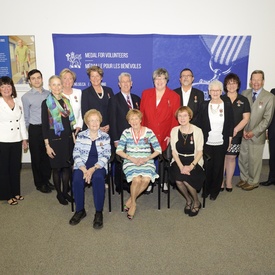Presentation of the Medal for Volunteers at The Ottawa Hospital 