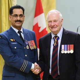 Presentation of Military Decorations