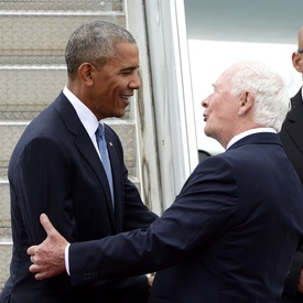 Welcoming President Obama to Canada