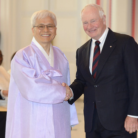 Présentation de lettres de créance