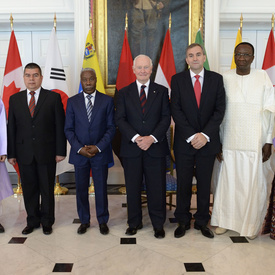 Présentation de lettres de créance