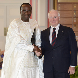 Présentation de lettres de créance