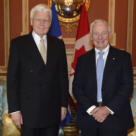 Visite du président de l'Islande