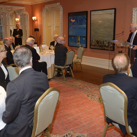 Visite du président de l'Islande