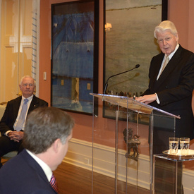 Visite du président de l'Islande