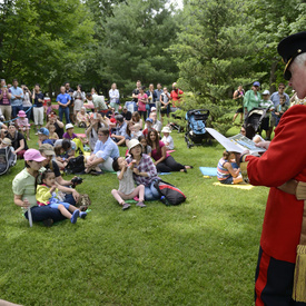 Annual Inspection of the Ceremonial Guard and Storytime