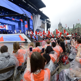 Spectacle du midi de la fête du Canada 2015