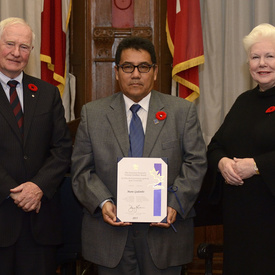 Caring Canadian Award Presentation in Toronto