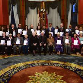 Caring Canadian Award Presentation in Toronto