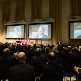 Memorial Service for the Honourable Maurice Strong
