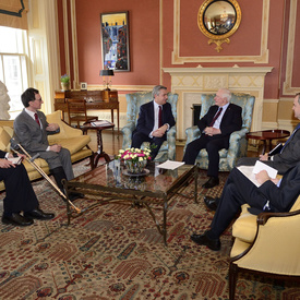 Courtesy Call with the United Nations High Commissioner for Refugees