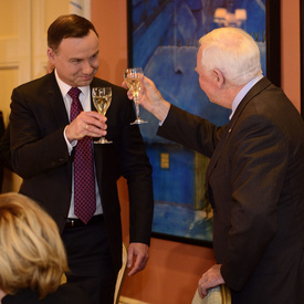 Rencontre avec le président de la Pologne