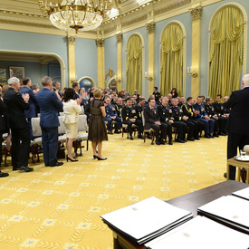 Cérémonie de remise des parchemins