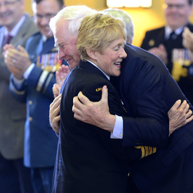 Her Excellency Sharon Johnston  Appointed Honorary Captain (Navy)