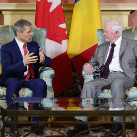 Meeting with Prime Minister of Romania