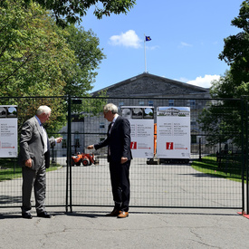 Rideau Hall Forecourt Rehabilitation Work