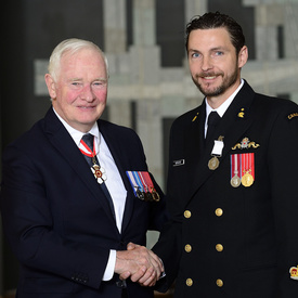 Remise de distinctions honorifiques à La Citadelle de Québec