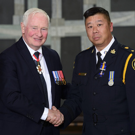 Remise de distinctions honorifiques à La Citadelle de Québec