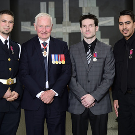 Remise de distinctions honorifiques à La Citadelle de Québec