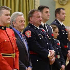 Presentation of Decorations of Bravery