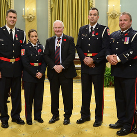 Presentation of Decorations of Bravery