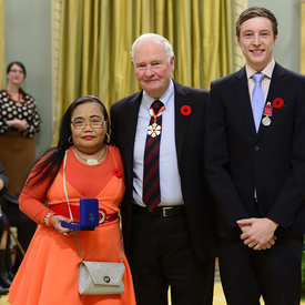 Presentation of Decorations of Bravery