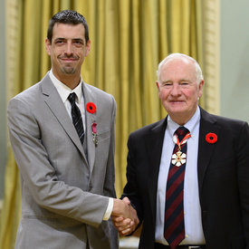 Presentation of Decorations of Bravery