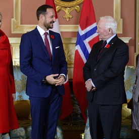 Leurs Altesses Royales le prince héritier et la princesse héritière de Norvège 