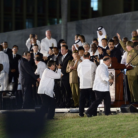 Commémoration en l'honneur de Fidel Castro