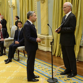 Cérémonie d'assermentation