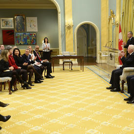 Cérémonie d'assermentation